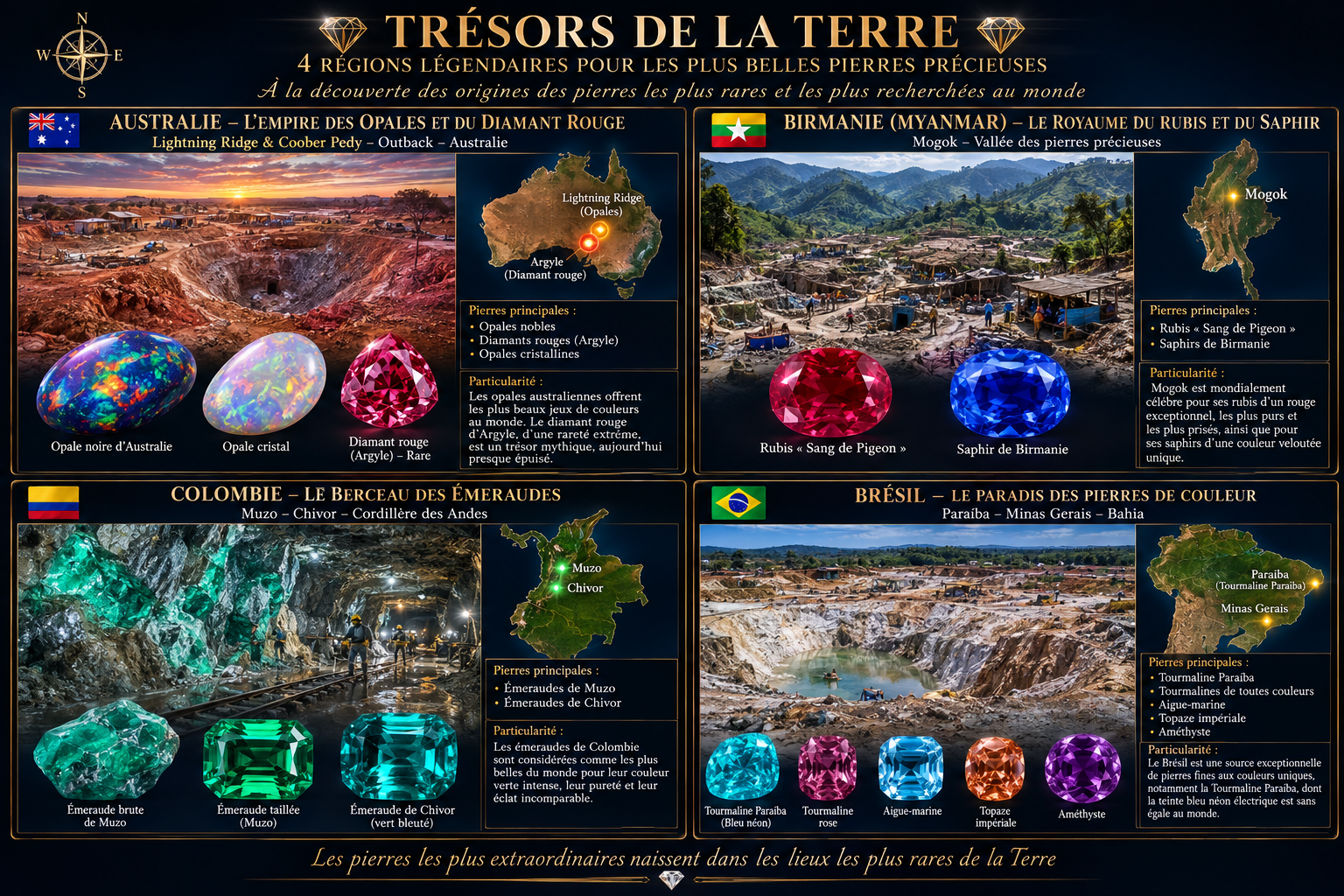 Gemstone mines — 2