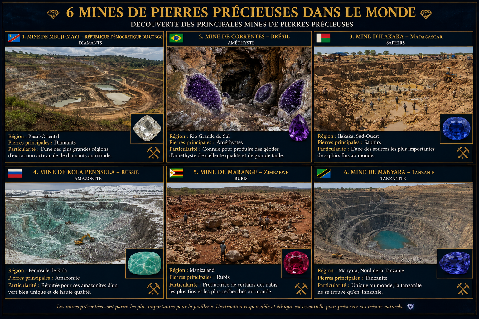 Gemstone mines — 3